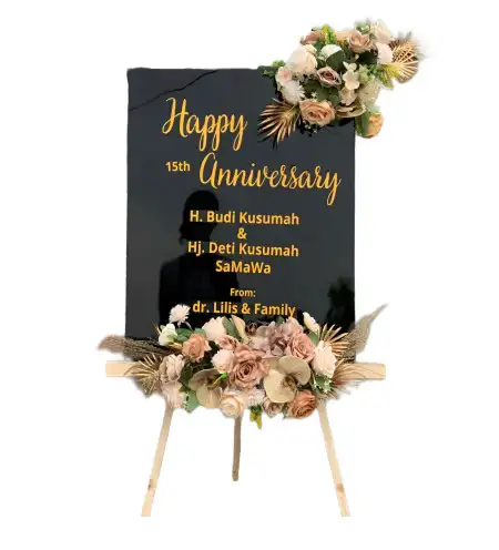 Papan Bunga Akrilik Wandanpuro