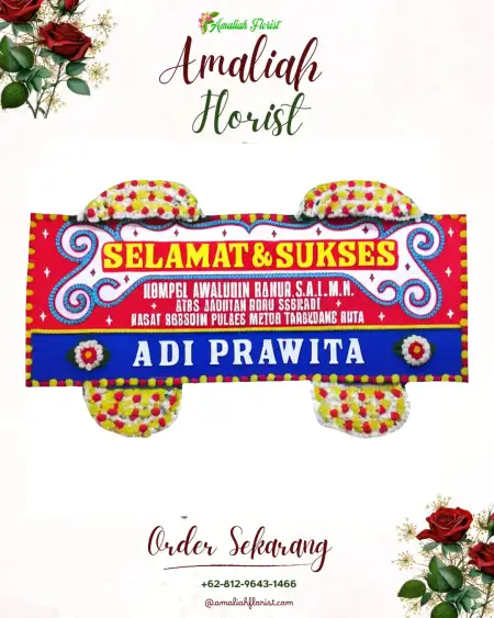 Papan Bunga Ucapan Selamat Wandanpuro